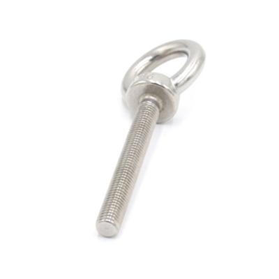 China Lifting And Connecting Eye Bolt With Nut Stainless Steel Galvanized Long Ring Bolt OEM Lifting Running Support for sale