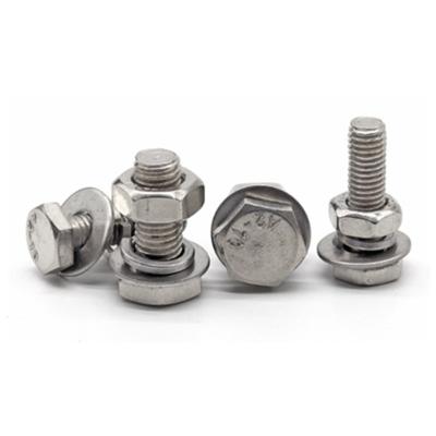 China Connection 316 Stainless Steel Hexagon Bolt And Nut for sale