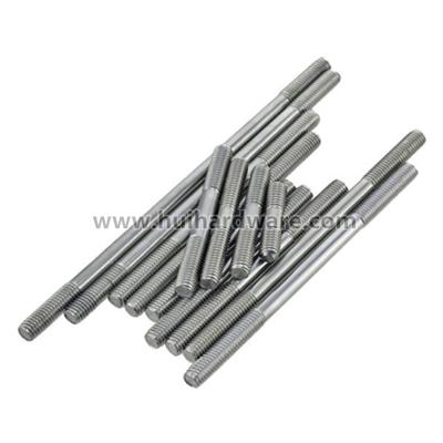 China Connecting Stainless Steel 304 Gr8.8 10.9 Double 12.9 DIN938 End Stud Bolt And Nut for sale