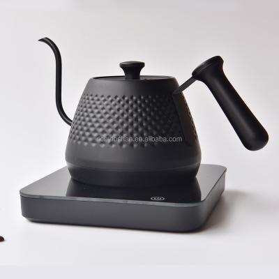 China 360 Degree Base Foshan Stainless Steel Coffee Rotating Chinese Electric Kettle Small Size Kettle for sale