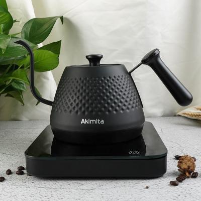 China 360 Degree Home Appliances Base Rotation Smart Appliances 0.6L Rotation Smart Variable Temperature Electric Coffee Kettle for sale