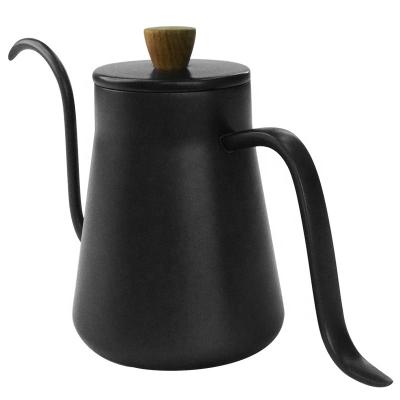 China WITH LID Richy 700ml Best Selling Gooseneck Bartender Stainless Steel Drip Kettle Pour Over Coffee Pot for sale