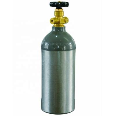 China Aluminum Oxygen 2.5bl CO2 Cylinder for sale