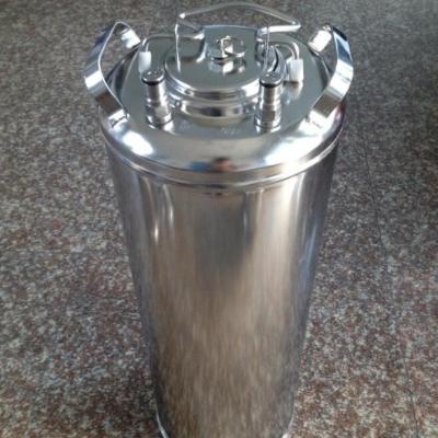 China Brand New Sustainable Stainless Steel 5 Gal Home Brew Ball Lock Beer Keg, With Pressure Relief Valve Lid for sale