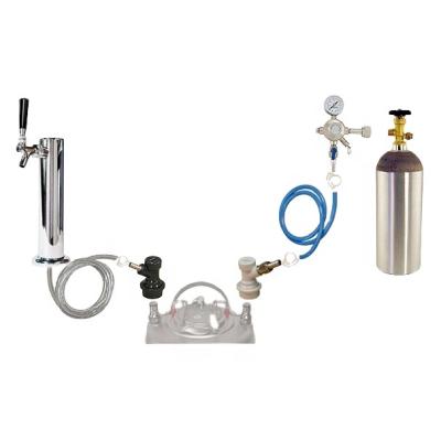 China Sustainable Home Brew Beer Kegerator Conversion Kit for sale