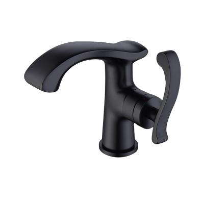 China EUROPEAN Hot Sale Modern Brass Basin Faucet Bathroom Faucets Hot Cool Faucet for sale