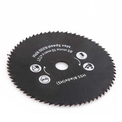 China Long Working Multi Function Metal Plastic Wood Cutting 3.5 Inch Carbide Hss Wood Circular Saw Blade For Steel for sale