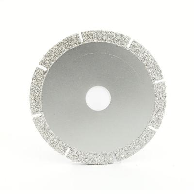 China 110Mm 100Mm Segmented Granite Concrete Cutting Dry Vacuum Welded Marble Cutter Diamond Tile Saw Blade for sale