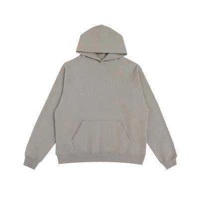 China cheap Anti-wrinkle 460g drop shoulder cropped hoodies men pullover logo drawstring oversized hoodie for sale