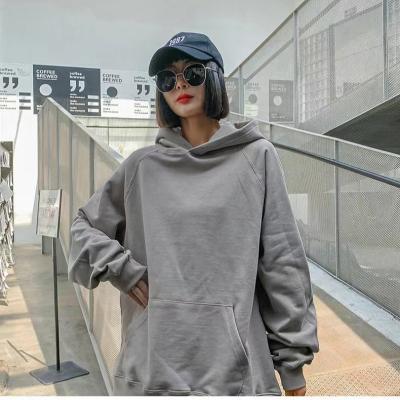 China Anti-wrinkle Patchwork Men's Loose Drop Shoulder Drawstring Kangaroo Pocket Pullover Hoodies for sale