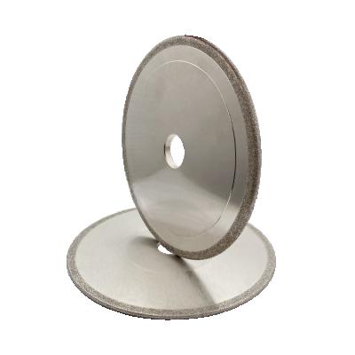 China Aluminum Diamond Chainsaw Sharpening CBN Wheel Clad Grinding Wheel For Chainsaw Grinder for sale