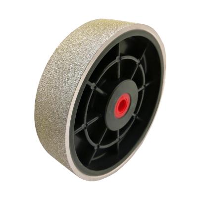 China China Aluminum Gemstone Polishing Wheel and Soft Resin Diamond Clad Grinding Wheel for sale