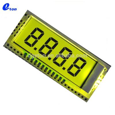 China segment digit 6digit TN pin 4 26 pin lcd ET-1873 for sale