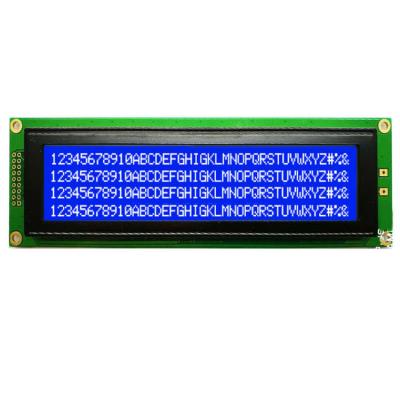 China High Quality Character 4004 404 40x4 Monochrome Blue LCD Module 148x30.3 mm for sale