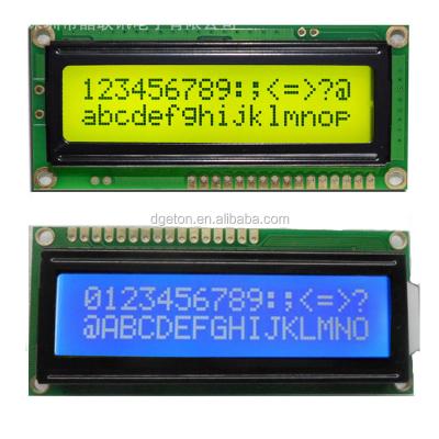 China LCD DISPLAY 20X2 CHARACTER 20X2 RED LCD MODLUE 5.55mm H X 3.20mm W for sale