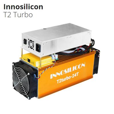 China Van de Mijnwerkersinnosilicon van Asic Bitcoin van de Bitcoinmachine T2 Turbo24th/s met Psu 1980w Te koop