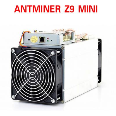 China Topline-antminer Z9 Mini-bitcoin Bergwerksmaschine 2018 mit Stromversorgung 14nm 10ksol/s zu verkaufen