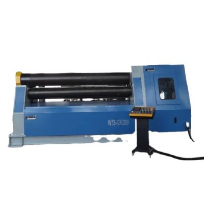 China Building Material Stores ACCURL Plate Bending Rolling Machine With Four Rolls For Sale for sale