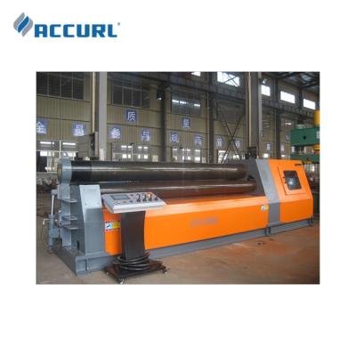 China Iron thick sheet rolling mill pipe plate factory modern design four roll iron reinforcement rolling electric bending machine for sale