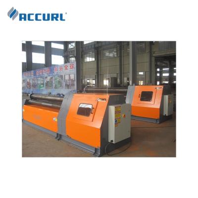 China Factory ACCURL w12 high precision 4 roller automatic plate rolling servo control bending machine for sale