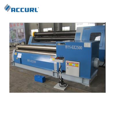 China Factory Modern Design Automatic Fabric Plate Rolling Machine Electric Metal Three-Roller Plate Bending Machine Top Materials for sale