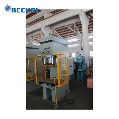 China Popular Small Single Arm Hydraulic Press C Supporting Jig Straightening Metal Punch Machine for sale