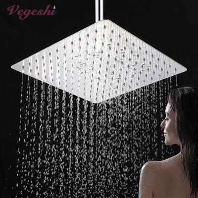 China Without Mirror 12inch Rain Shower Head 304 Stainless Steel Explosion Proof, Waterproof, for sale