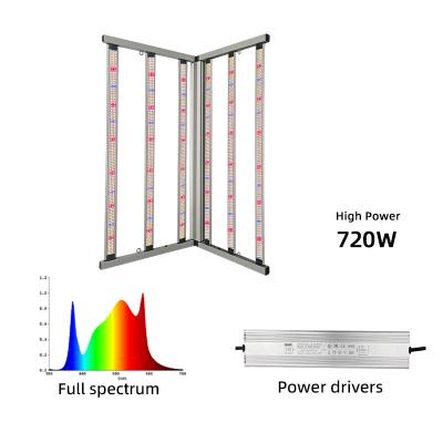 Китай 720w светодиодный свет для роста растений полного спектра светодиодный свет модульный дизайн продается