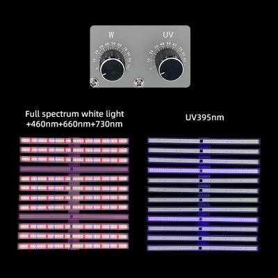 China 2 Kanal abnehmbare LED Wachstumsleuchte 1060W Dimmbare LED-Leuchten für den Anbau von Gemüse in Innenräumen zu verkaufen