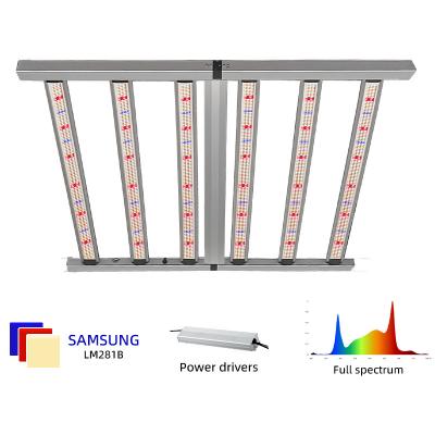 中国 1チャネル 640W LED 成長ライト 植物成長を促進するフルスペクトル 販売のため