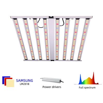 China Um canal Dimmable Full Spectrum LED Grow Light 800W Para crescimento de plantas de estufa à venda