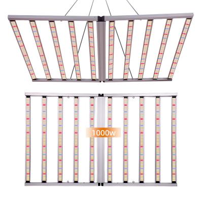 China 1000 Watt opvouwbaar LED groeilacht Volle spectrum 5 jaar garantie Te koop