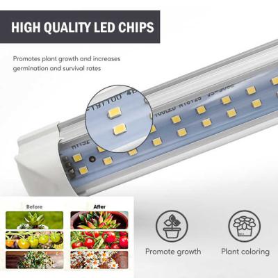 China 18w T8 LED Grow Lights Full Spectrum com 30 anos de vida útil e 70LM/W Lumen Output à venda