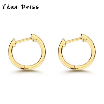 China S925 Sterling Silver Smooth And Versatile Fashion Stud Earrings Vintage Simple CLASSIC Ladies Stud Earrings & Women Universal Jewelry for sale