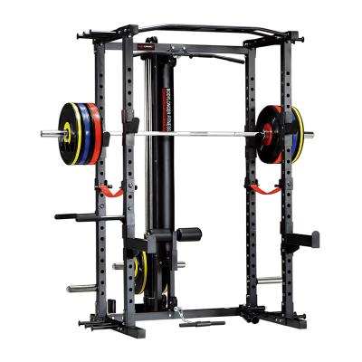 China High quality commercial multifunctional squat power tower multiplayer training rack for sale