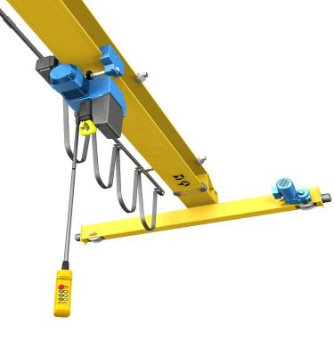 Chine Manufactures Single Girder Electrical Hoist Overhead Crane à vendre