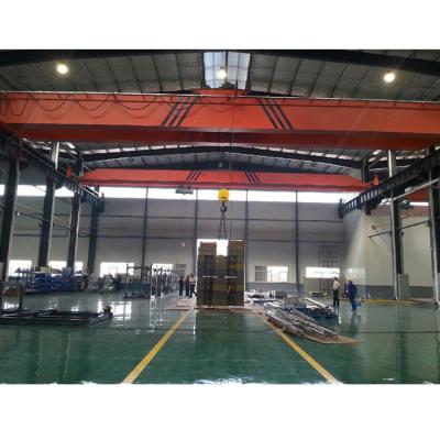 China Workshop Overhead Hoist Crane QE Type Double Trolley Overhead Crane for sale