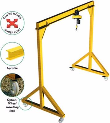 中国 1000kg Single Girder Gantry Crane Mini Gantry Crane 販売のため