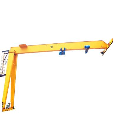 Cina Single Girder Electric Hoist Semi Half Mobile Gantry Crane in vendita