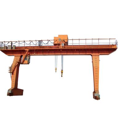 中国 Double Girder Gantry Hoist Crane With Trolley Outdoor 125/30 Ton 販売のため