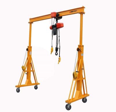 Cina Portable Folding Mini Small Gantry Crane For Construction in vendita