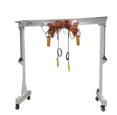 中国 Aluminum Alloy Gantry Hoist Crane Folding Mini Small Gantry Crane 販売のため