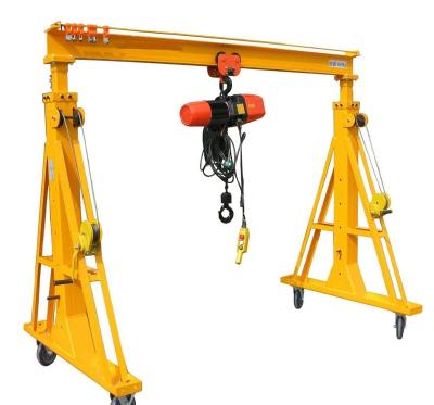 Cina Aluminum Alloy Folding Small Gantry Crane 1ton For Sale in vendita