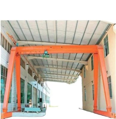 中国 MH Remote Control Gantry Crane Single Beam Girder Gantry Cranes 販売のため