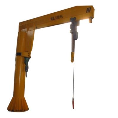 中国 Pillar Mounted Jib Hoist Crane Slewing 2T Wall Cantilever Jib Crane 販売のため