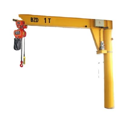 中国 Fixed Jib Hoist Crane 360 Degree Slewing 1ton Used In Plant 販売のため