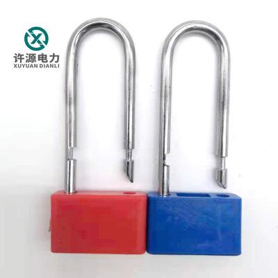 China Disposable Plastic Container Plastic Tamper Proof Lock Security Padlock Metal Box Seal Tank Truck Medical Seal for sale