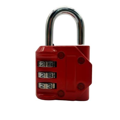 China Wholesale Red Padlock Gym Padlock Suitcase Password Smart Password Padlock for sale