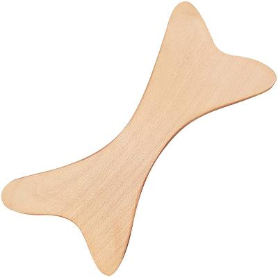 China Comfortable Wooden Lymphatic Drainage Massager (2 Pieces), Therapy Wood Massage Tools Wooden GuaSha Massager for sale