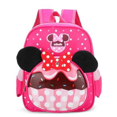 China New Kindergarten Waterproof Cartoon Children's Preschool School Bag Men And Women Cute Baby Backpack Children Small Backpack for sale